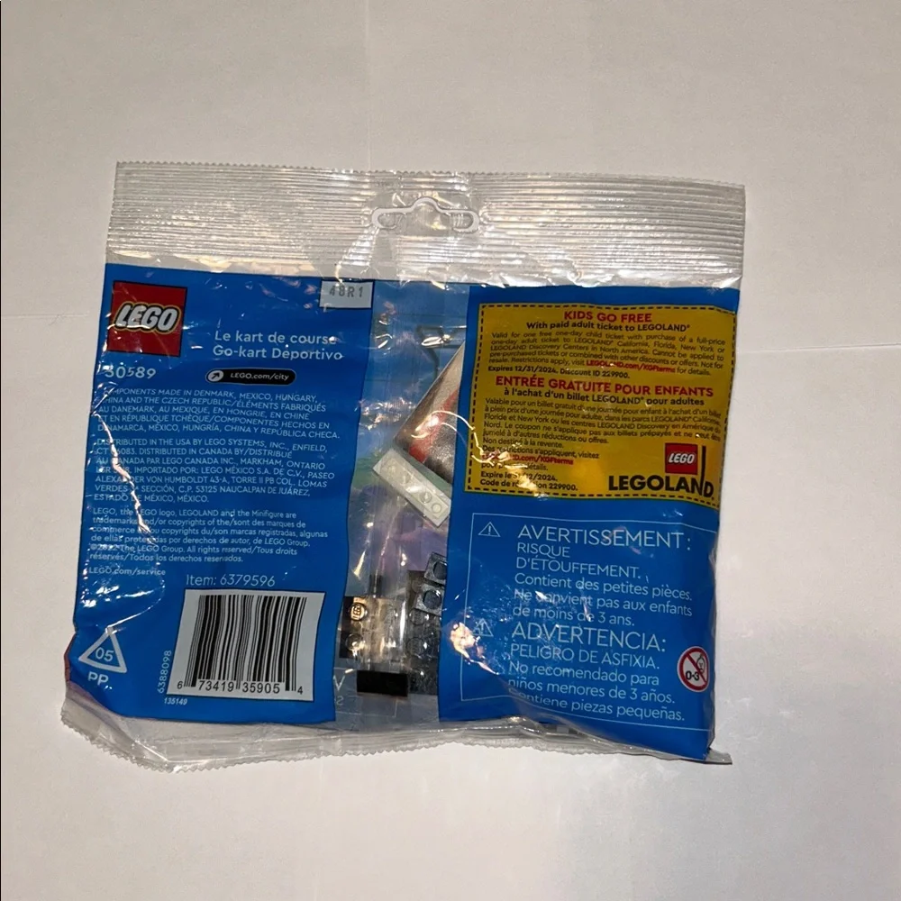 LEGO City Purple Race Car Building Kits Set of 2 NEW